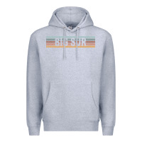 Heather Grey big sur california ca usa retro sweatshirt Premium Hoodie - linhVisuals