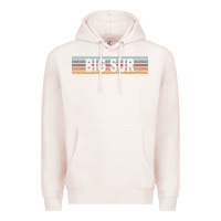 Pale Pink big sur california ca usa retro sweatshirt Premium Hoodie - linhVisuals