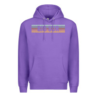 Purple big sur california ca usa retro sweatshirt Premium Hoodie - linhVisuals