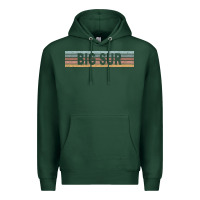 Sports Green big sur california ca usa retro sweatshirt Premium Hoodie - linhVisuals
