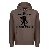 Coffee wounded war Premium Hoodie - linhVisuals