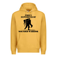 Mustard wounded war Premium Hoodie - linhVisuals