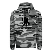 Slate Camo wounded war Premium Hoodie - linhVisuals