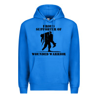True Royal wounded war Premium Hoodie - linhVisuals