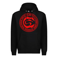 Black cartel de santa Premium Hoodie - linhVisuals