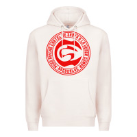 Pale Pink cartel de santa Premium Hoodie - linhVisuals