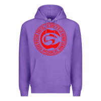 Purple cartel de santa Premium Hoodie - linhVisuals
