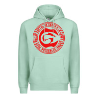 Seafoam cartel de santa Premium Hoodie - linhVisuals