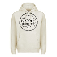 Oatmeal Heather paddys irish pub Premium Hoodie - linhVisuals