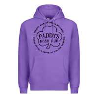 Purple paddys irish pub Premium Hoodie - linhVisuals
