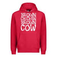 Cardinal brown chicken brown cow Premium Hoodie - linhVisuals