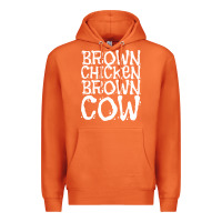 Carrot brown chicken brown cow Premium Hoodie - linhVisuals