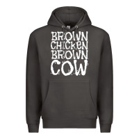 Smoke brown chicken brown cow Premium Hoodie - linhVisuals