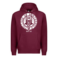 Burgundy college of winterhold Premium Hoodie - linhVisuals