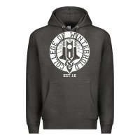 Charcoal Heather college of winterhold Premium Hoodie - linhVisuals