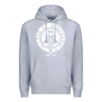 Heather Grey college of winterhold Premium Hoodie - linhVisuals