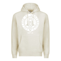 Oatmeal Heather college of winterhold Premium Hoodie - linhVisuals
