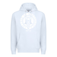 White college of winterhold Premium Hoodie - linhVisuals