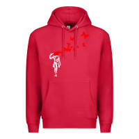 Cardinal banksy Premium Hoodie - linhVisuals