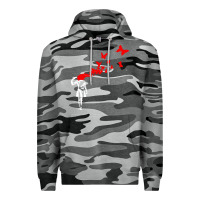 Slate Camo banksy Premium Hoodie - linhVisuals