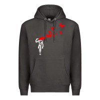 Smoke banksy Premium Hoodie - linhVisuals