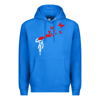 True Royal banksy Premium Hoodie - linhVisuals