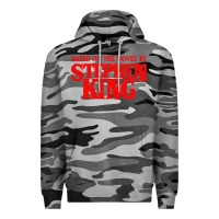 Slate Camo based on the novel Premium Hoodie - linhVisuals