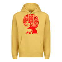 Antique Gold angela davis political activist Premium Hoodie - linhVisuals