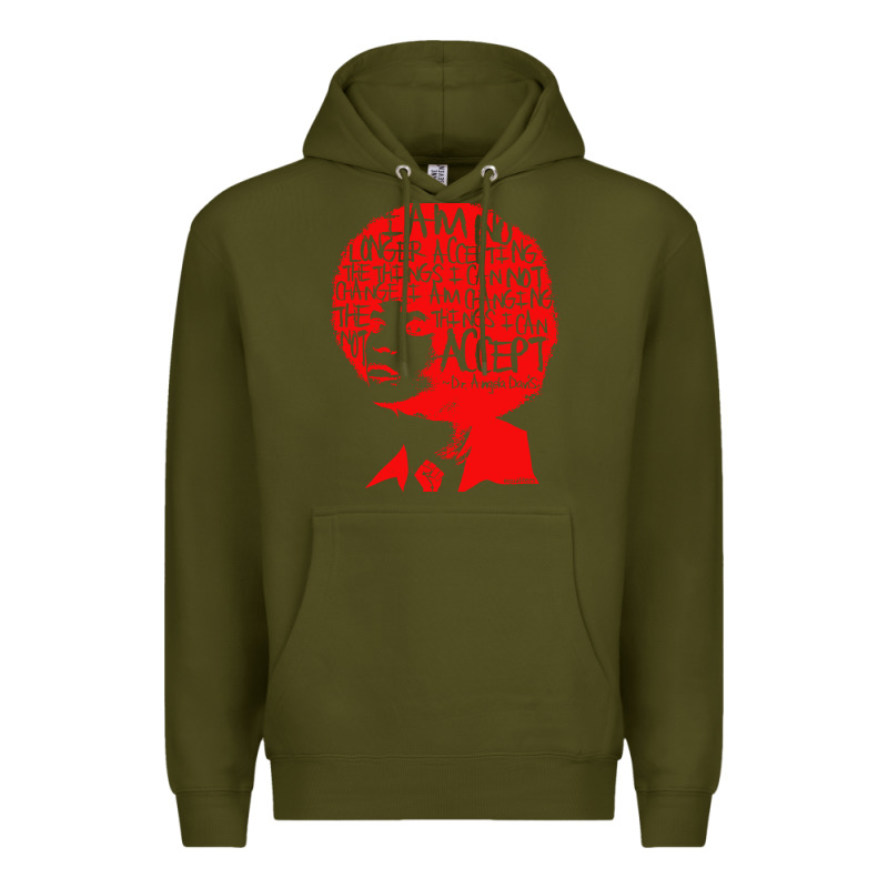 Angela Davis Political Activist Premium Hoodie by linhVisuals | Teevron