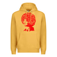 Mustard angela davis political activist Premium Hoodie - linhVisuals
