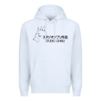 White studio ghibli2 Premium Hoodie - linhVisuals