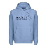 Colony Blue studio ghibli3 Premium Hoodie - linhVisuals