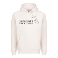 Pale Pink studio ghibli3 Premium Hoodie - linhVisuals