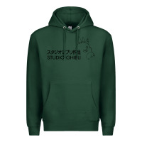 Sports Green studio ghibli3 Premium Hoodie - linhVisuals