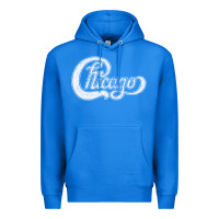 True Royal chicago retro styled faded design Premium Hoodie - linhVisuals