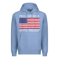 Colony Blue pro america anti trump shirt   american usa flag resist t shirt Premium Hoodie - linhVisuals