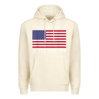 Sandshell pro america anti trump shirt   american usa flag resist t shirt Premium Hoodie - linhVisuals
