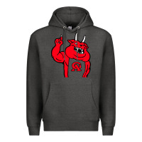 Charcoal Heather glynn academy mascot Premium Hoodie - linhVisuals