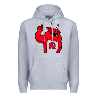 Heather Grey glynn academy mascot Premium Hoodie - linhVisuals