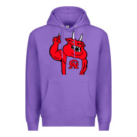 Purple glynn academy mascot Premium Hoodie - linhVisuals