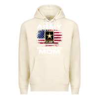 Tofu proud army national guard mom with american flag gift pullover hoodie Premium Hoodie - linhVisuals