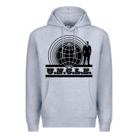 Heather Grey the man from uncle Premium Hoodie - linhVisuals