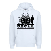 White the man from uncle Premium Hoodie - linhVisuals