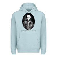 Blue Mist comte de saint germain occultist philosopher Premium Hoodie - linhVisuals