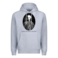 Heather Grey comte de saint germain occultist philosopher Premium Hoodie - linhVisuals