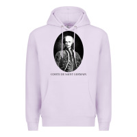 Lilac comte de saint germain occultist philosopher Premium Hoodie - linhVisuals