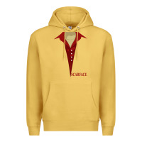 Antique Gold scarface Premium Hoodie - linhVisuals