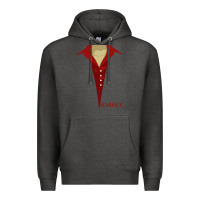 Charcoal Heather scarface Premium Hoodie - linhVisuals
