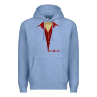 Colony Blue scarface Premium Hoodie - linhVisuals