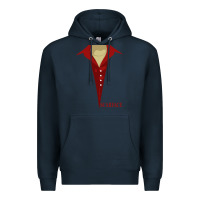Navy scarface Premium Hoodie - linhVisuals